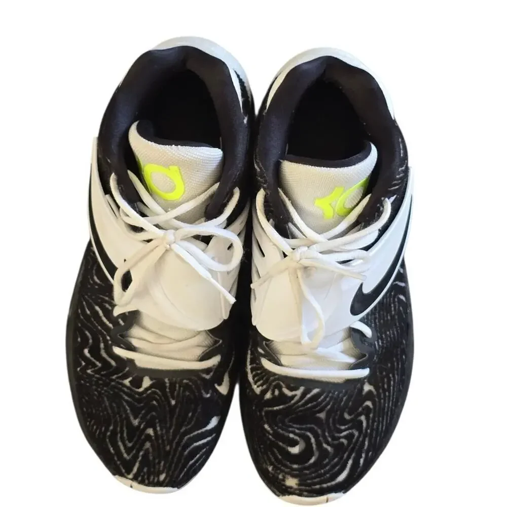 Nike KD 14 TB Basketball B/W Unisex Size 10 Volt Kevin Durant DA7850-001 Sneaker